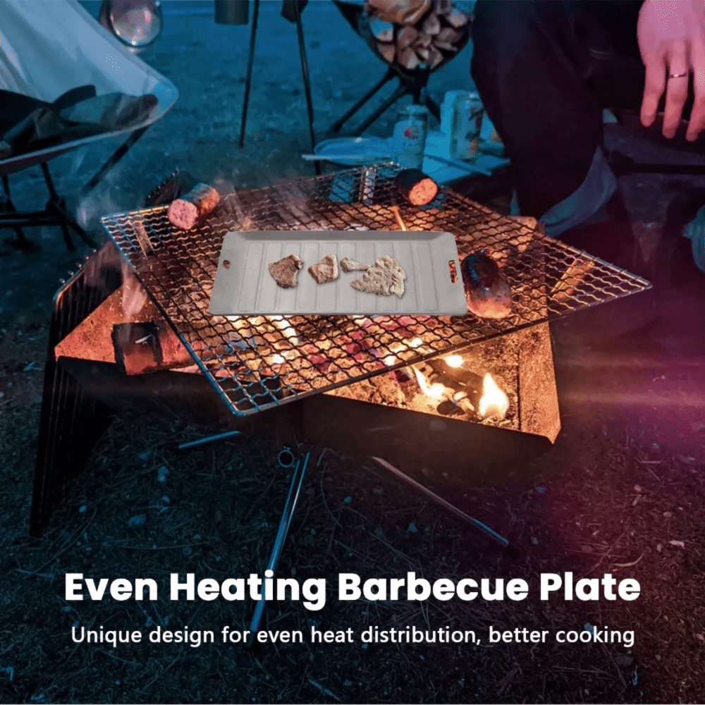 Camping Cooking Lightweight - Poêle de camping en titane durable,
