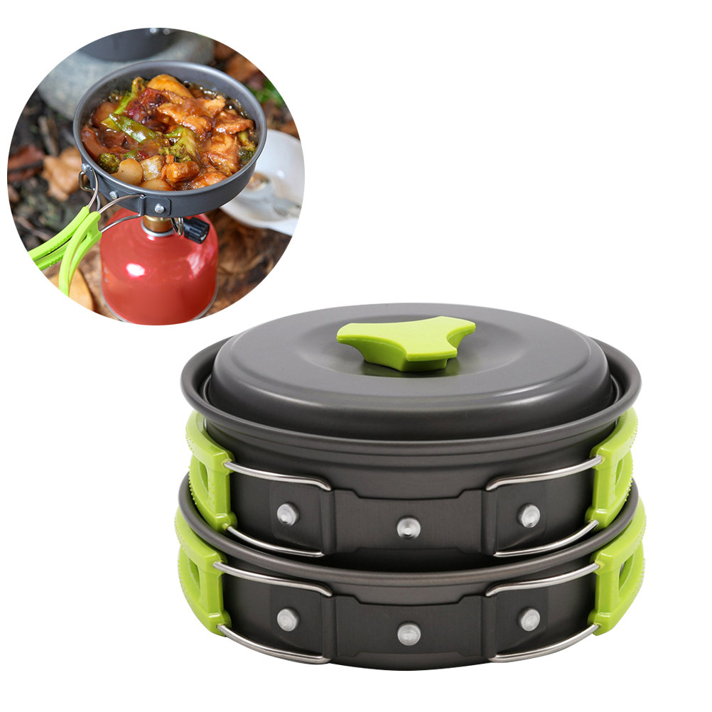 Camping Cooking Lightweight - Ensemble de 10 ustensiles de cuisine