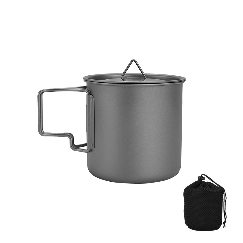 Camping Cooking Ware Set - Mug de camping en titane avec