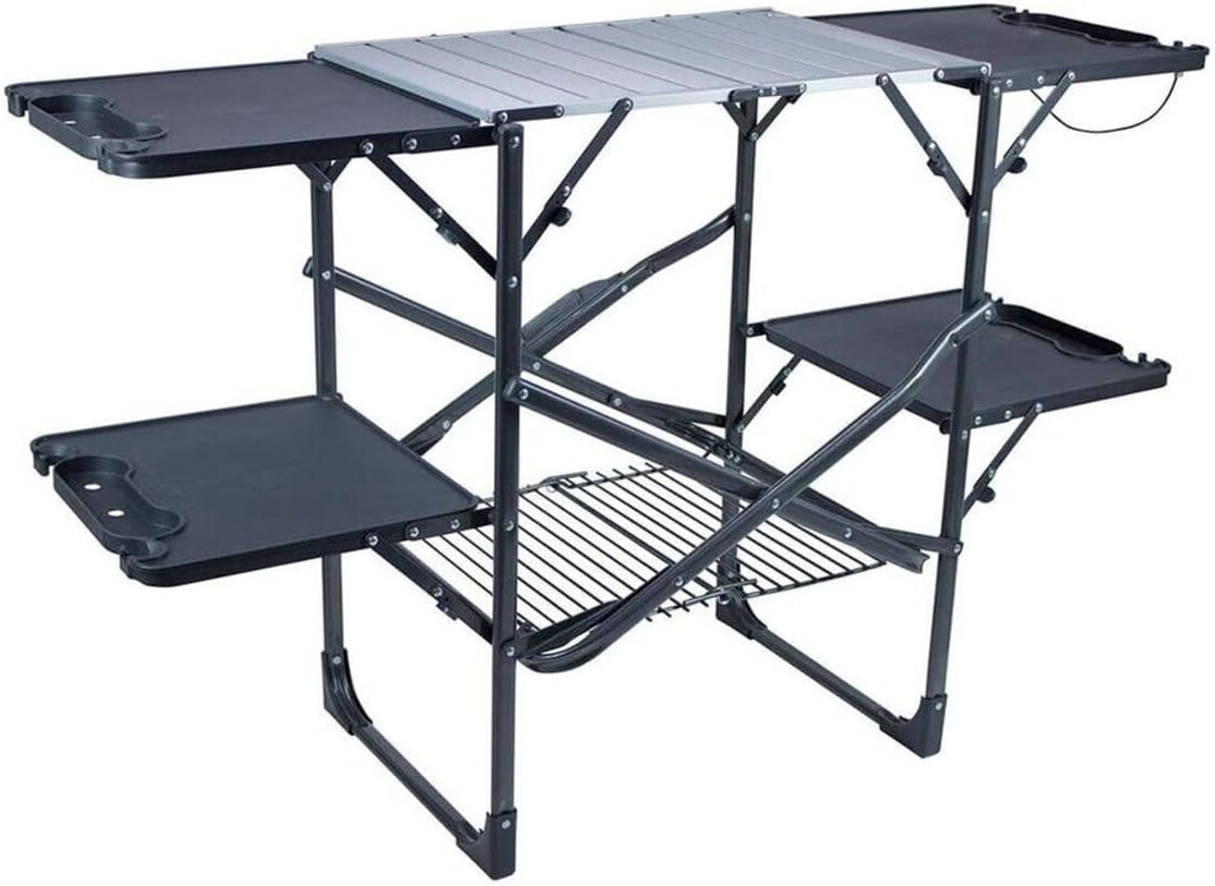 Camping Cooking Kitchen - Table de cuisine de camping portable