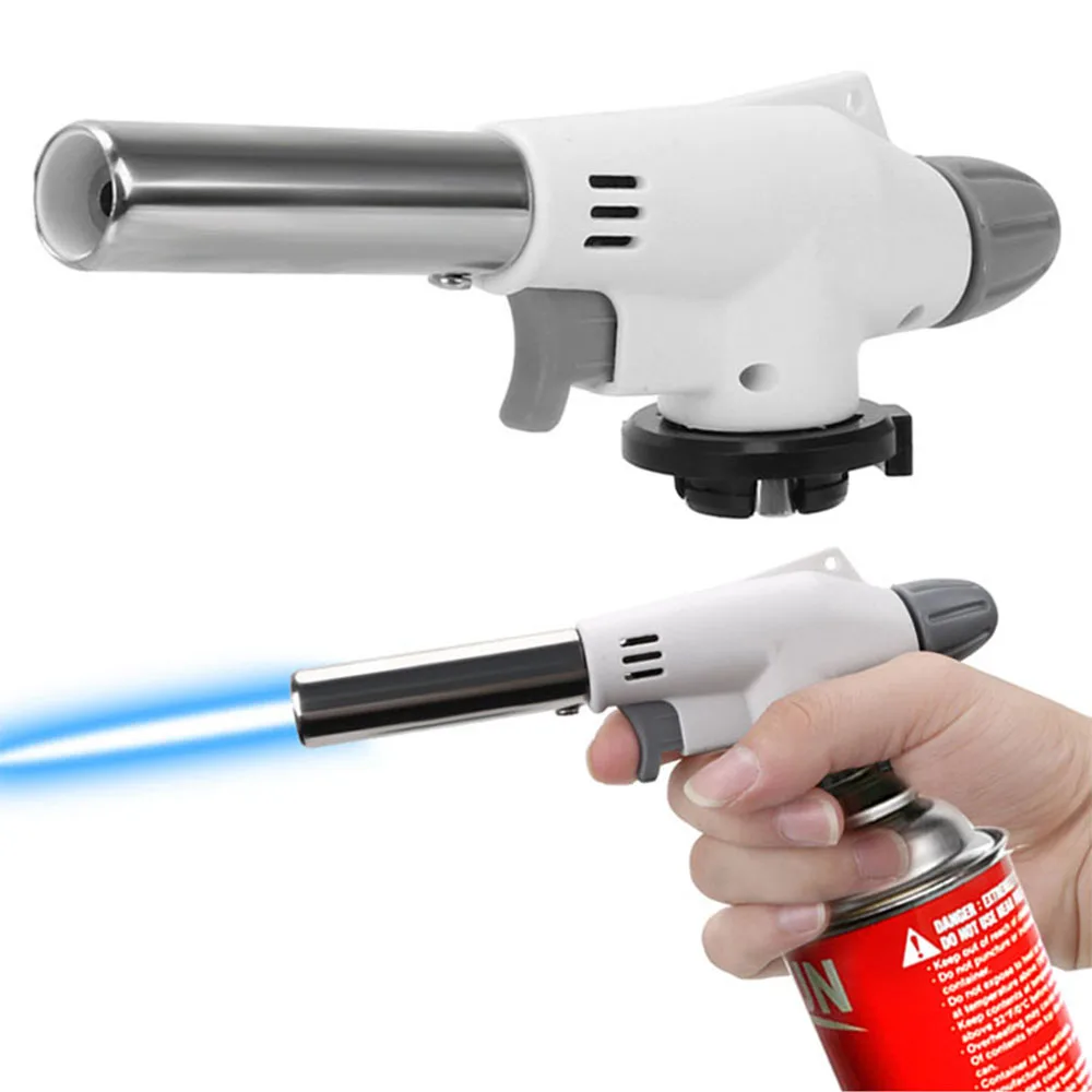 Camping Cooking Torch - Pistolet à flamme en métal Portable,