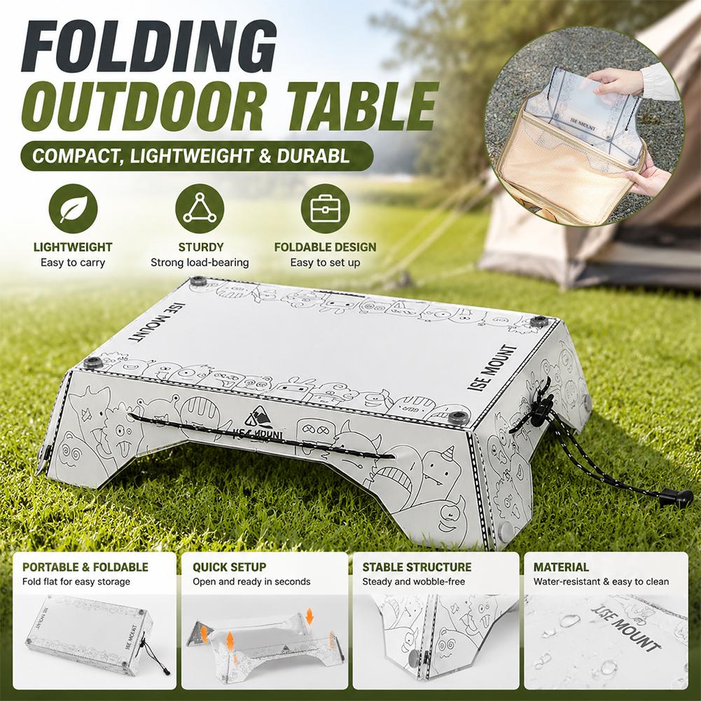 Camping Cooking Lightweight - Table de camping pliable multifonction portable