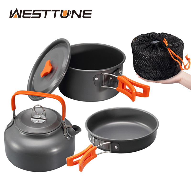 Camping Cooking Ware Set - WESTTUNE – Kit d'ustensiles de cuisine