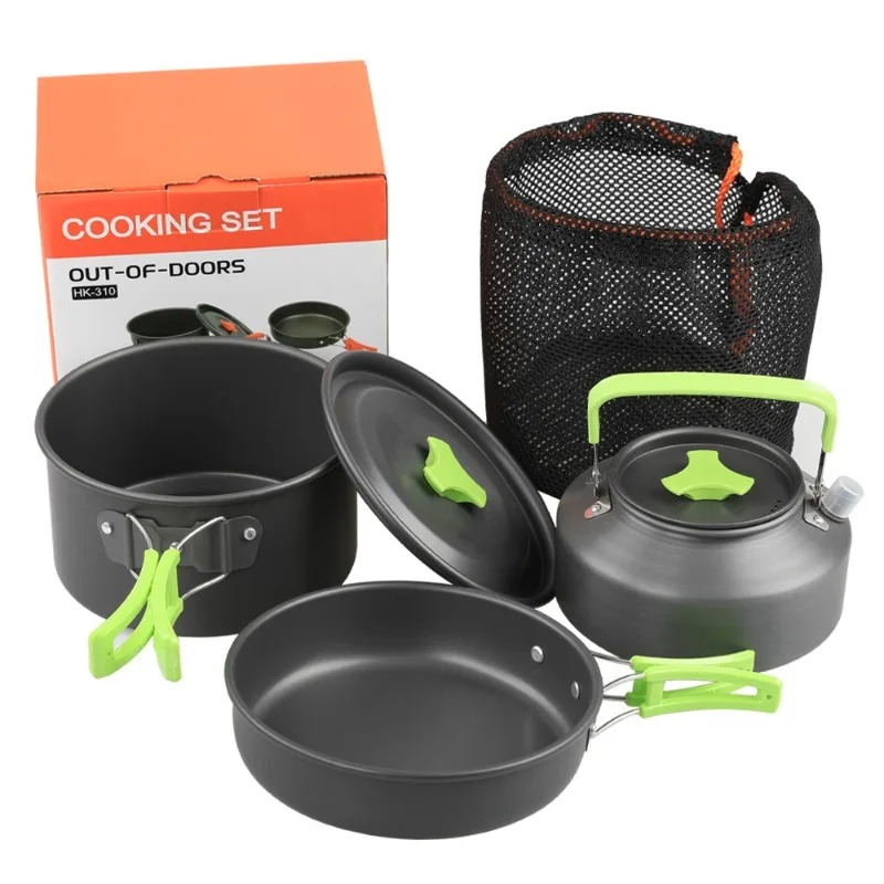 Camping Cooking Ware Set - Ensemble de cuisine de camping, ensemble