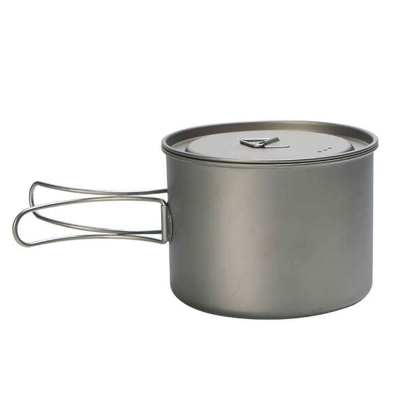 Camping Cooking Lightweight - Marmite portable en titane pour pique-nique