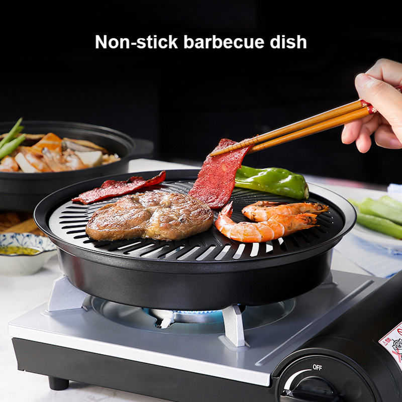 Camping Cooking Flat Top - Plateau de Barbecue antiadhésif coréen, Cassette