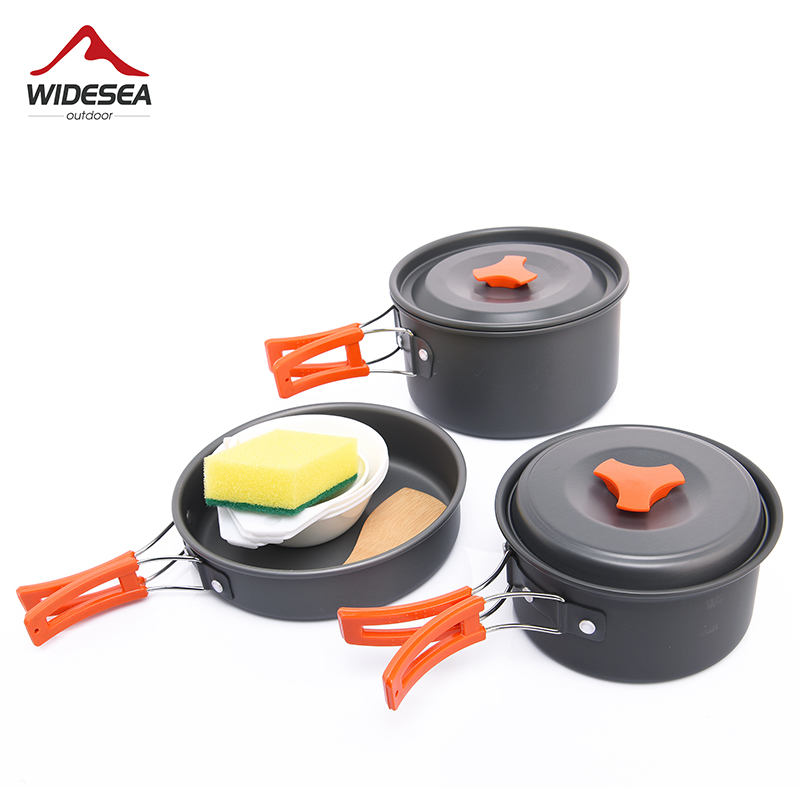 Camping Cooking Ware Set - Widesea Camping ensemble d'ustensiles de cuisine