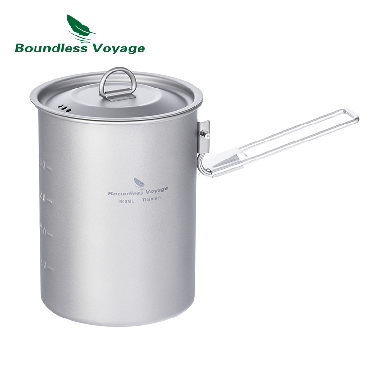 Camping Cooking Lightweight - Boundless Voyage – Pot en titane