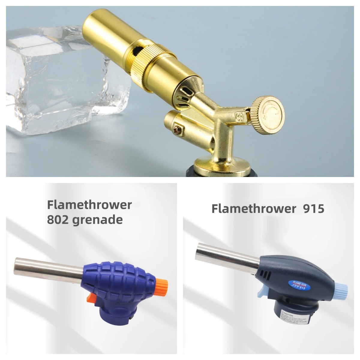 Camping Cooking Torch - Torche à gaz de soudage Portable,