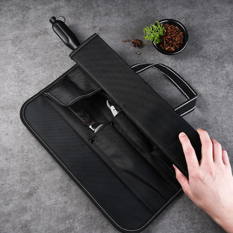 Camping Cooking Pack - Sac à couteaux multi-poches en tissu