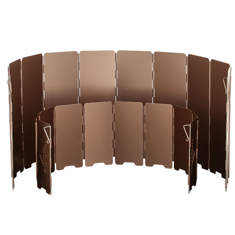 Camping Cooking Plate - Pare-brise pliable pour poêle à gaz