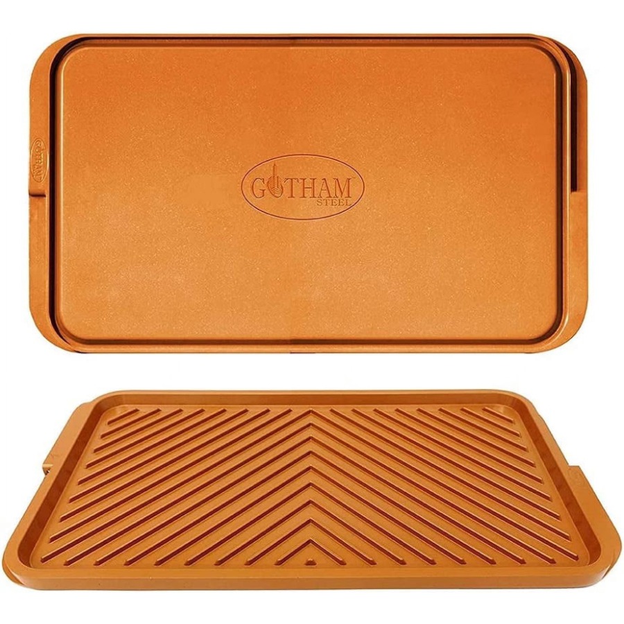 Camping Cooking Flat Top - Poêle à griller XL 22 pouces