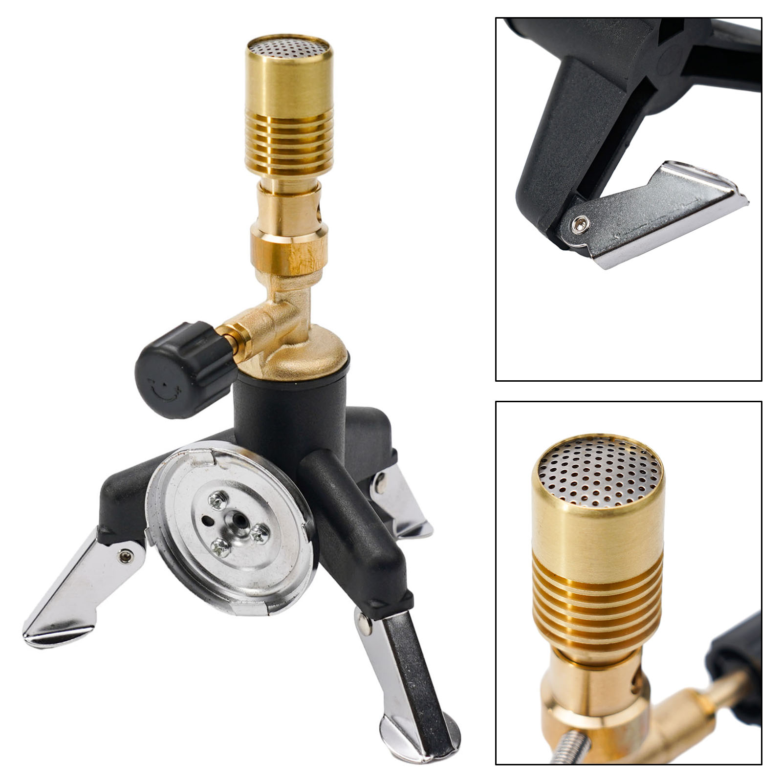 Brûleur Bunsen portable en lai - Camping Cooking Gas Stove Portable Tool avis et prix
