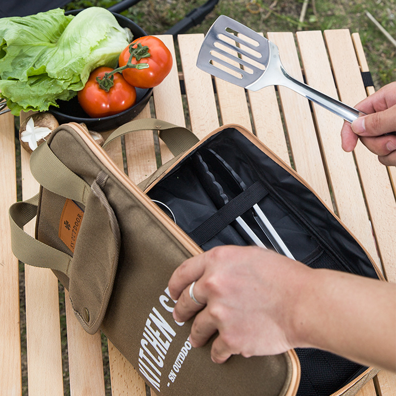 Ensemble de 8 ustensiles de cu - Camping Cooking Pack avis et prix