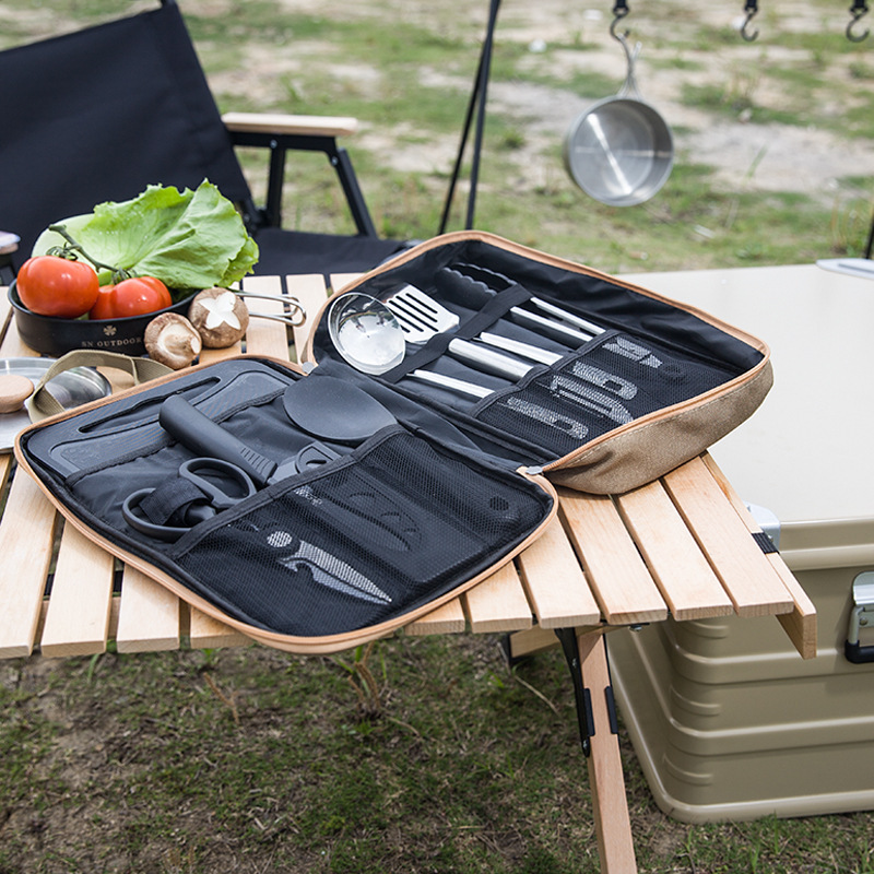 Ensemble de 8 ustensiles de cu - Camping Cooking Pack avis et prix