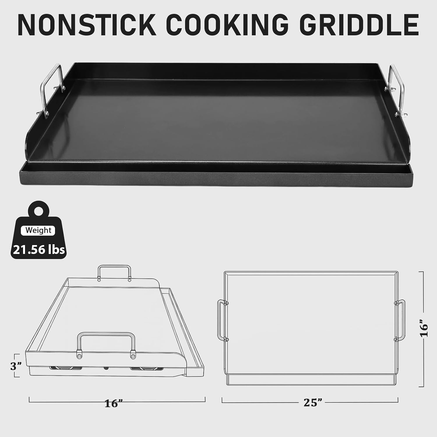Plaque de cuisson plate en fon - Camping Cooking Flat Top avis et prix