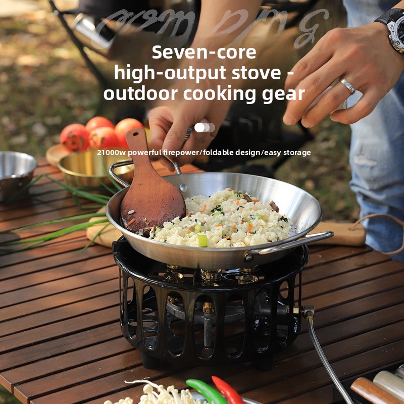 Réchaud à gaz portable haute p - Camping Cooking Gas Stove Portable Tool avis et prix