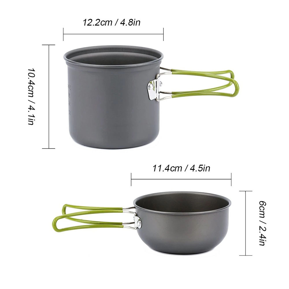 Ustensiles de cuisine de Campi - Camping Cooking Ware Set avis et prix