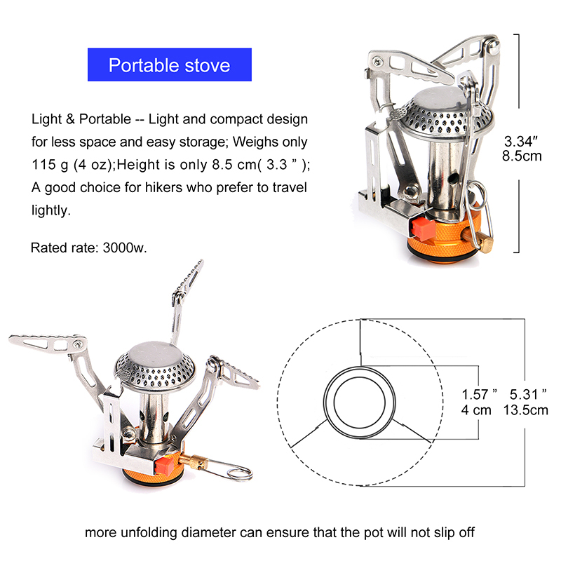 Widesea cuisinière à gaz monob - Camping Cooking Plate avis et prix