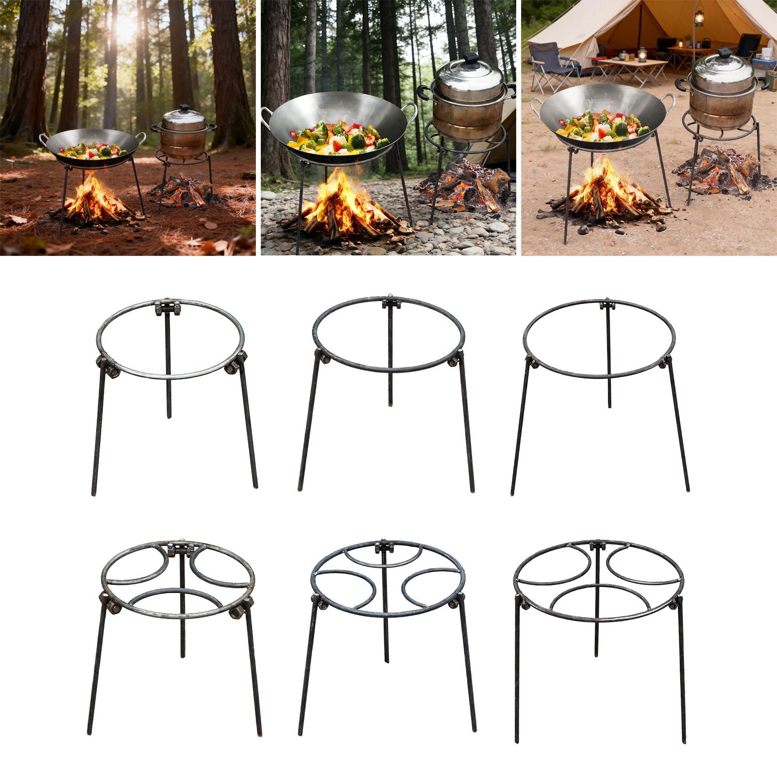 Trépied pour feu de camp, supp - Camping Cooking Ovens avis et prix
