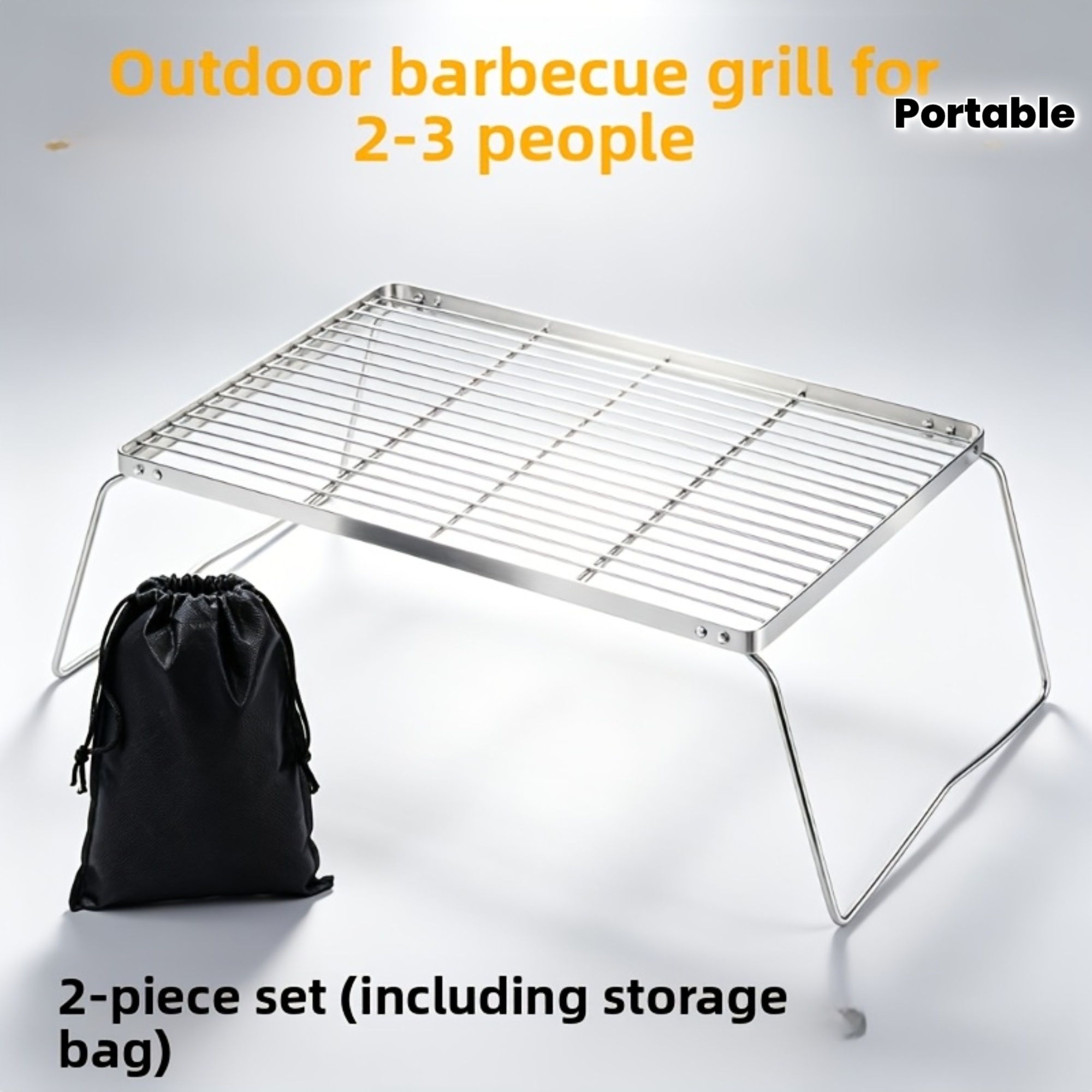Support de feu de camp pliable - Camping Cooking Lightweight avis et prix