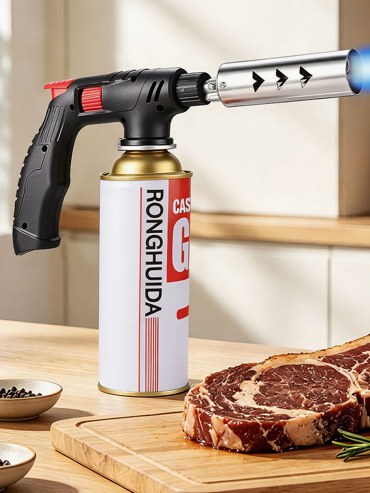 Torche au butane à tube long,  - Camping Cooking Torch avis et prix