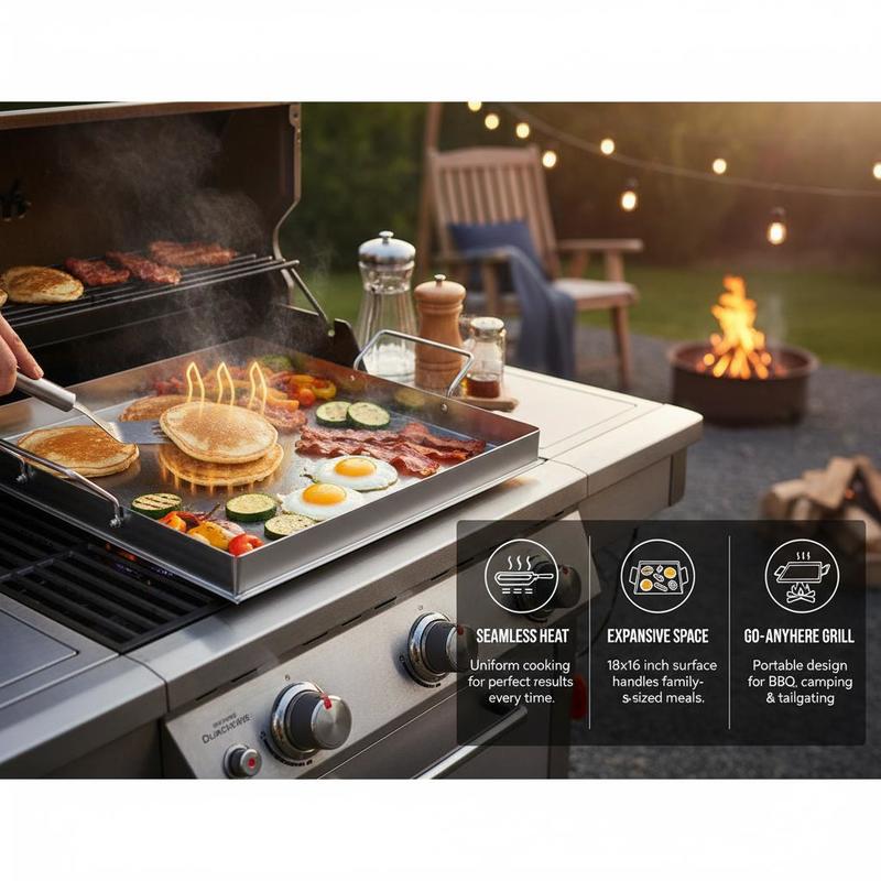 Plaque de cuisson universelle  - Camping Cooking Plate avis et prix