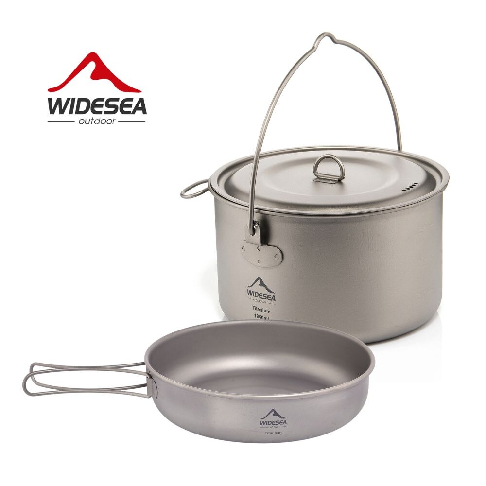 ESEA-Batterie de cuisine en ti - Camping Cooking Ware Set avis et prix