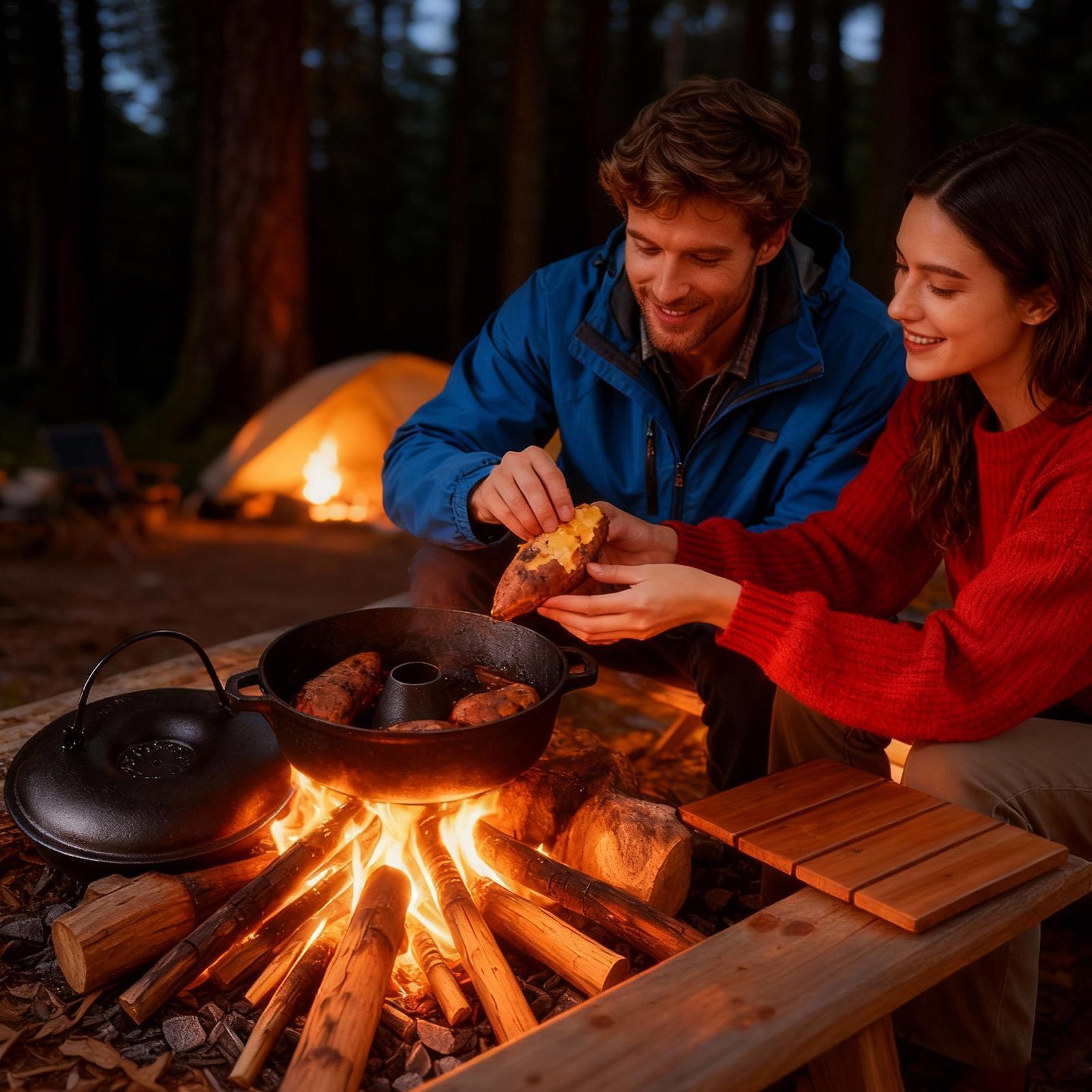 Chaudron en fonte pour la cuis - Camping Cooking Ovens avis et prix