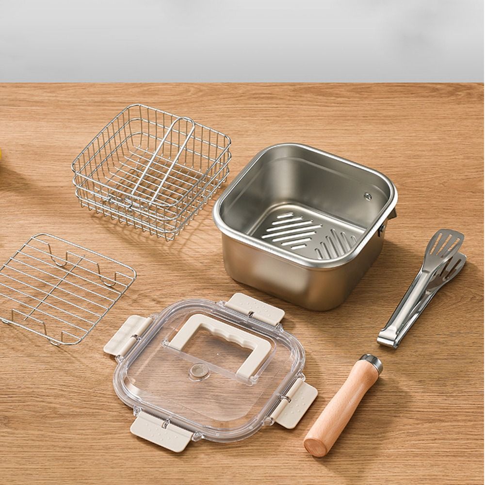 Poêle à frire Portable en acie - Camping Cooking Ware Set avis et prix