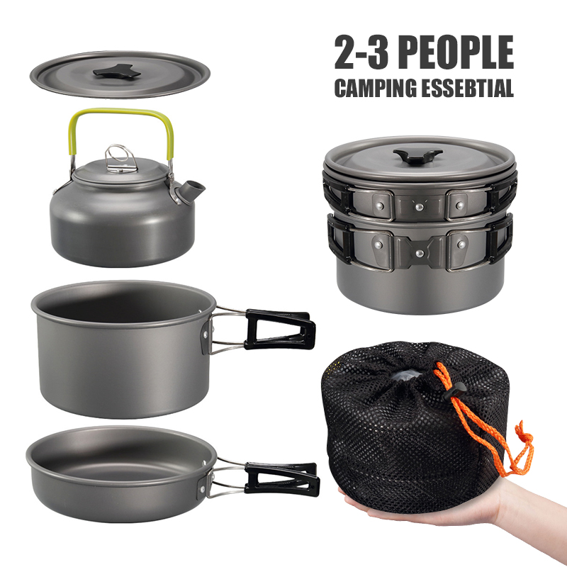 WESTTUNE – Kit d'ustensiles de - Camping Cooking Ware Set avis et prix