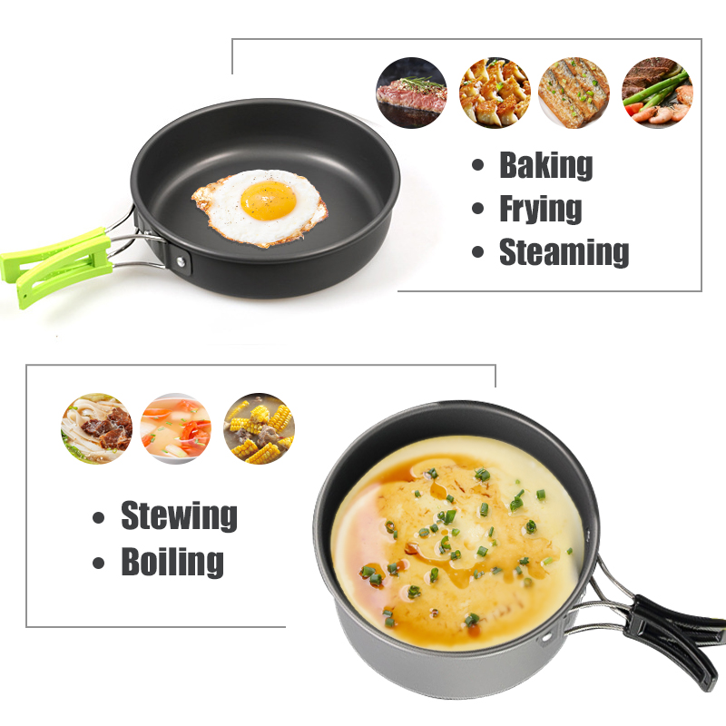 WESTTUNE – Kit d'ustensiles de - Camping Cooking Ware Set avis et prix
