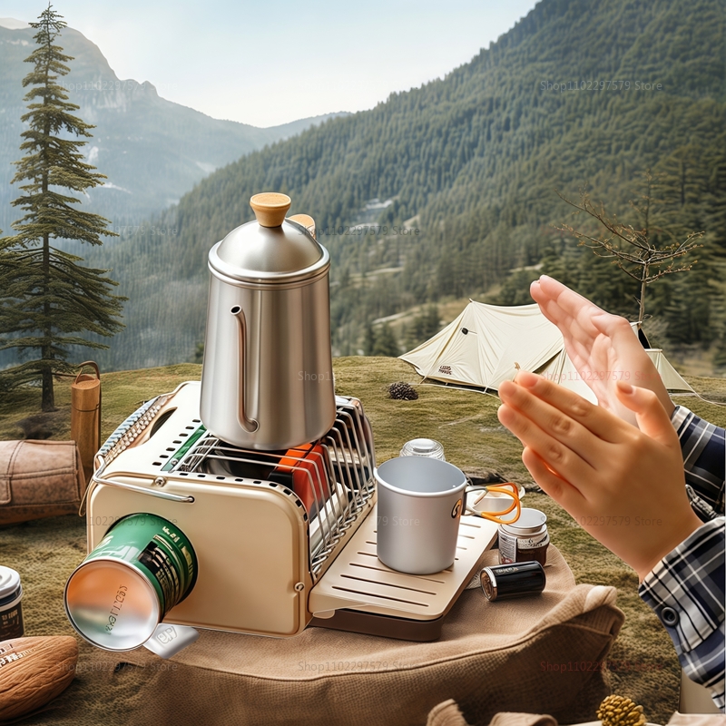 Réchaud à gaz de camping 1200W - Camping Cooking Lightweight avis et prix