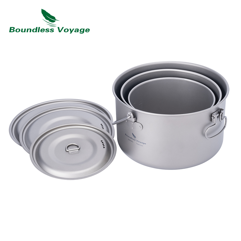 Boundless Voyage-Marmite en ti - Camping Cooking Ware Set avis et prix
