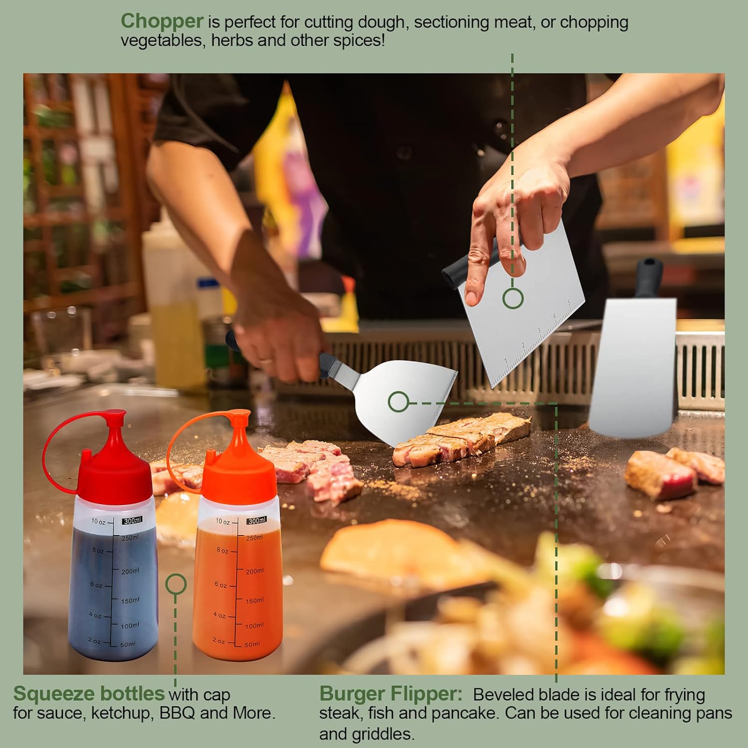 Kit d'accessoires pour plancha - Camping Cooking Flat Top avis et prix