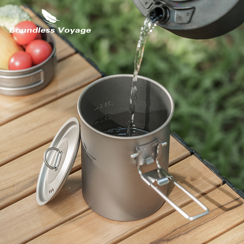 Boundless Voyage – Pot en tita - Camping Cooking Lightweight avis et prix