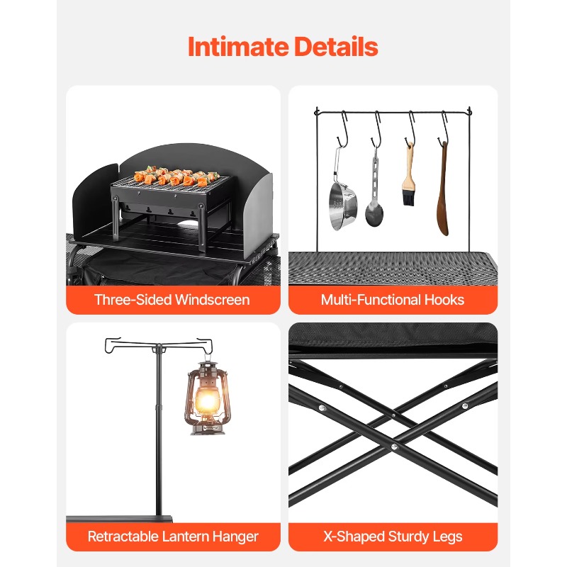 【Hot】VEVOR Table de cuisine de - Camping Cooking Cupboard avis et prix