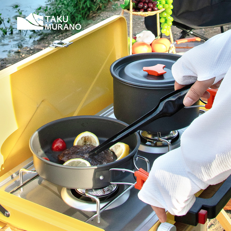 Ensemble de cuisine de camping - Camping Cooking Ware Set avis et prix