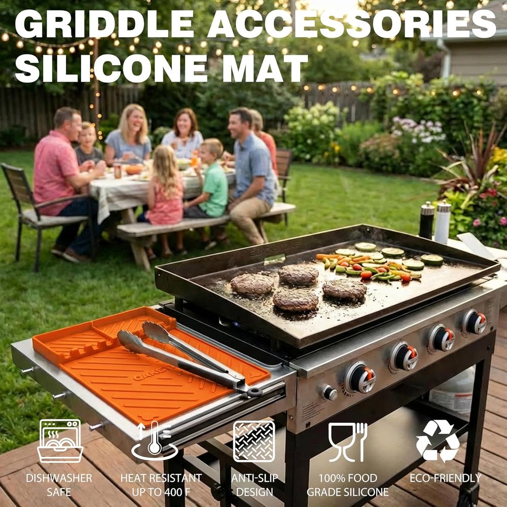 Tapis de cuisson en silicone o - Camping Cooking Kitchen avis et prix