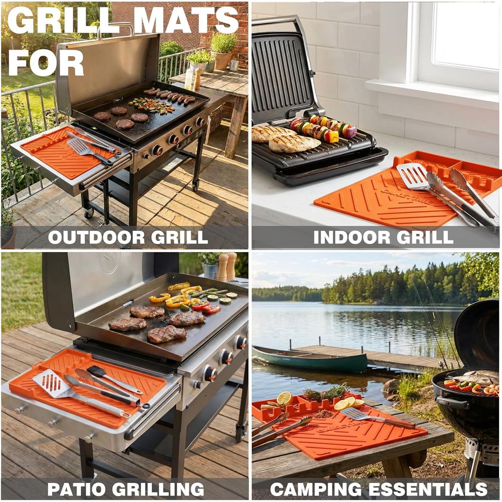 Tapis de cuisson en silicone o - Camping Cooking Kitchen avis et prix