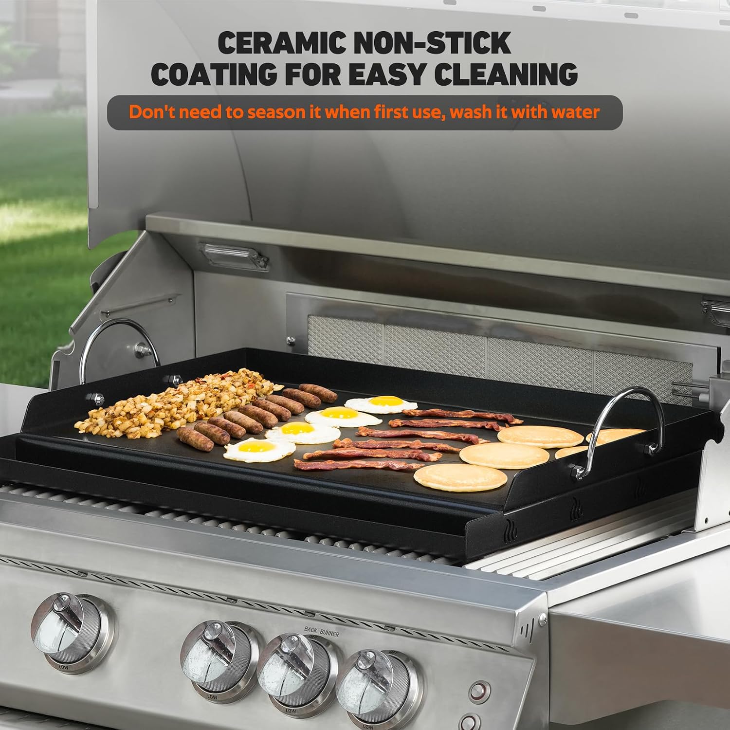 Plaque de cuisson universelle  - Camping Cooking Flat Top avis et prix