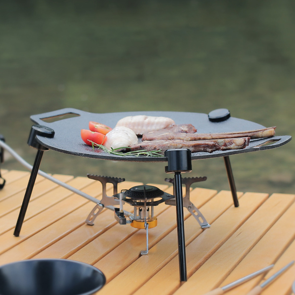 Support de poêle à frire régla - Camping Cooking Cupboard avis et prix