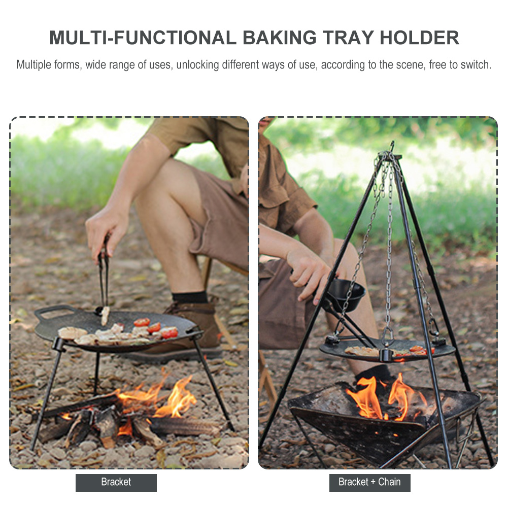 Support de poêle à frire régla - Camping Cooking Cupboard avis et prix