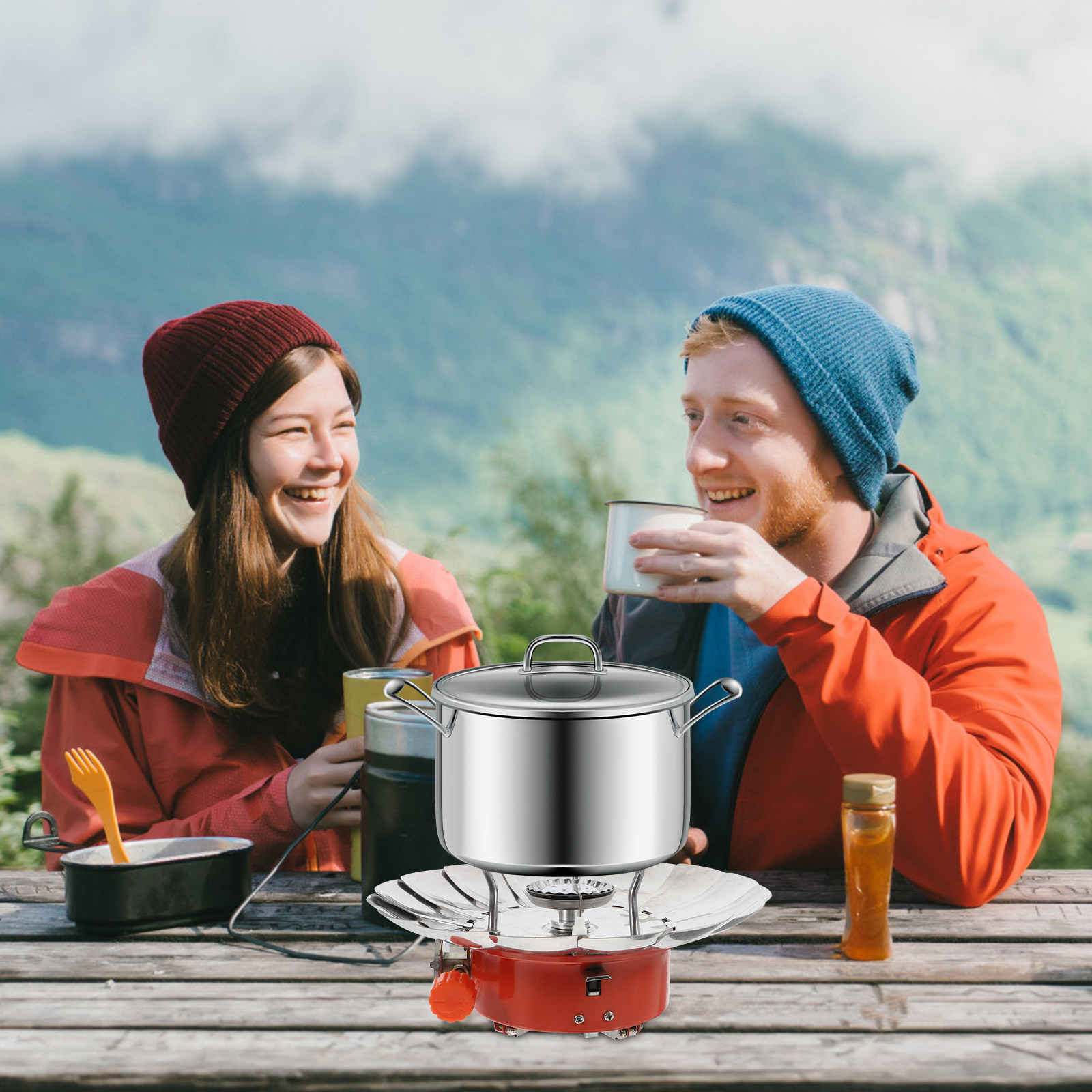 Mini réchaud à gaz portable Lo - Camping Cooking Range avis et prix