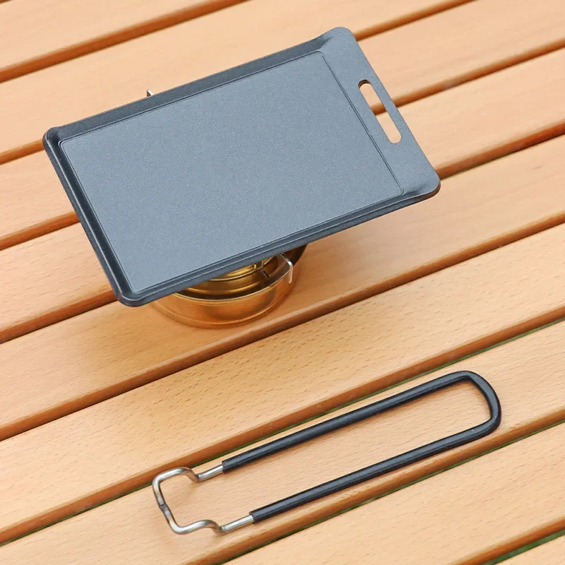 Mini poêle à griller portable  - Camping Cooking Cupboard avis et prix