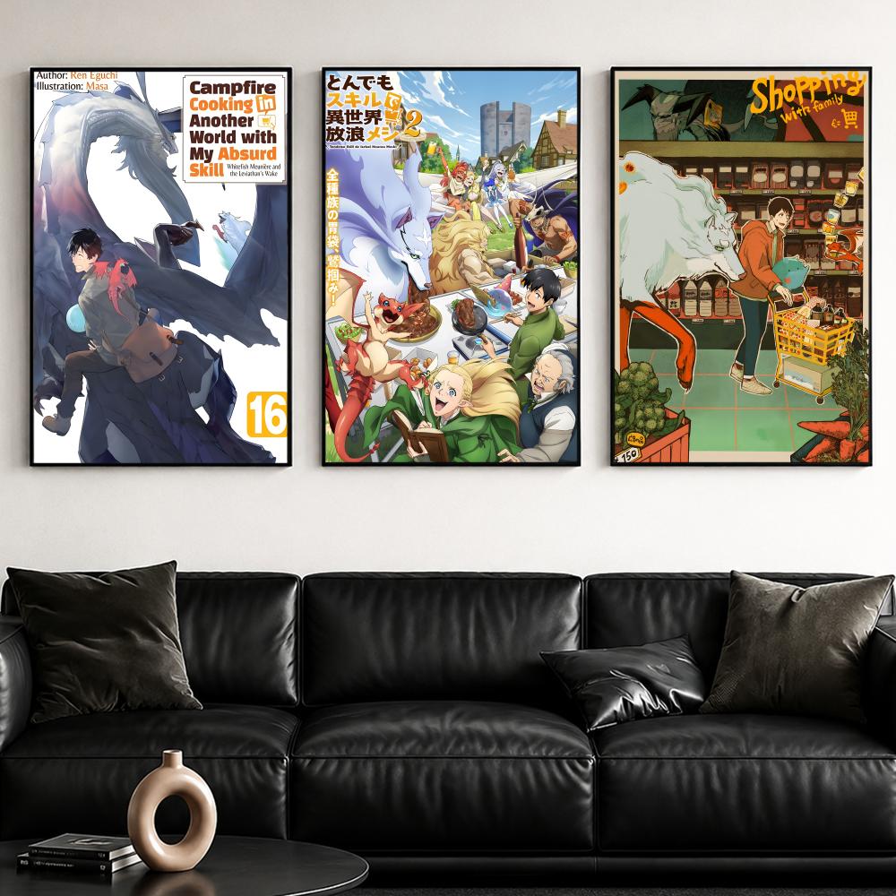 Affiche autocollante « Isekai  - Campfire Cooking In Another World With My Absurd Skill avis et prix
