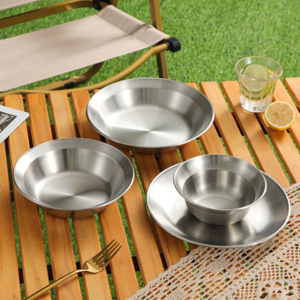Ensemble de couverts en acier  - Camping Cooking Plate avis et prix