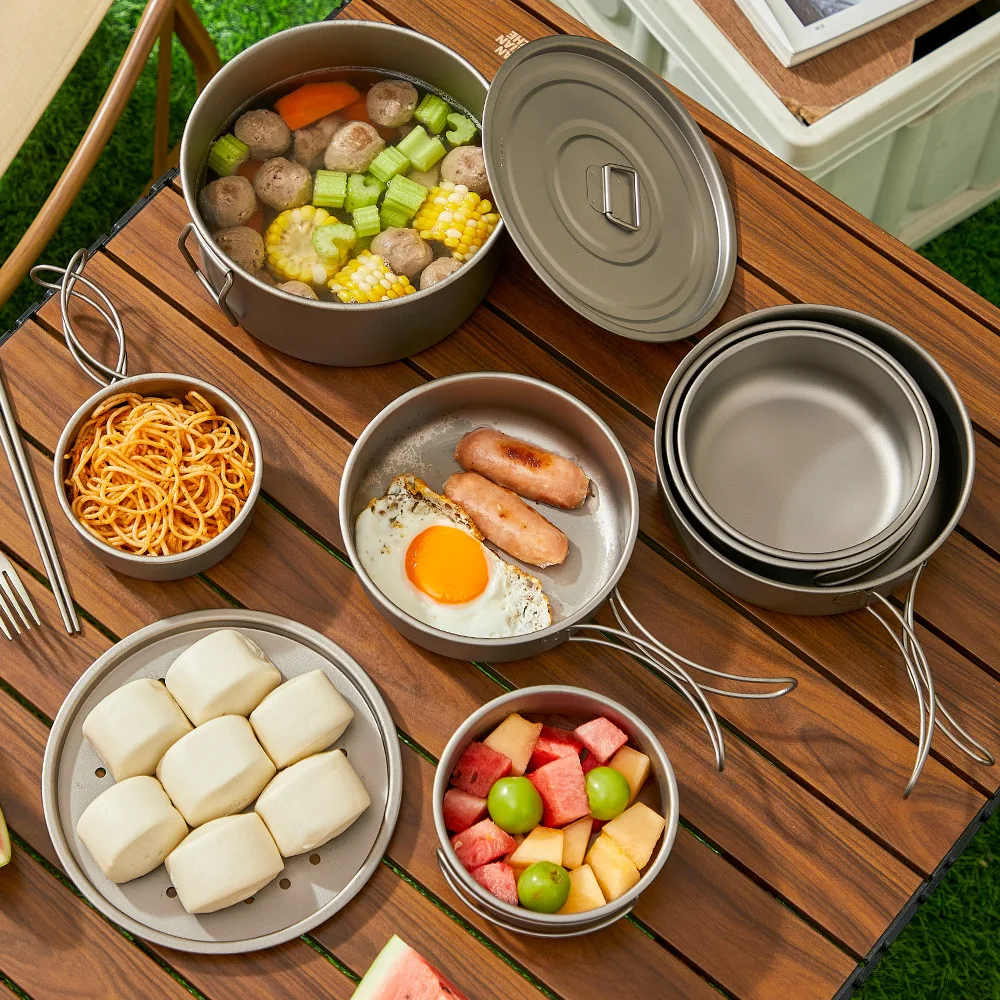 Ensemble de casseroles d'extér - Camping Cooking Lightweight avis et prix