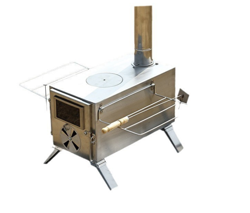 Réchaud BBQ portable en acier  - Camping Cooking Ovens avis et prix