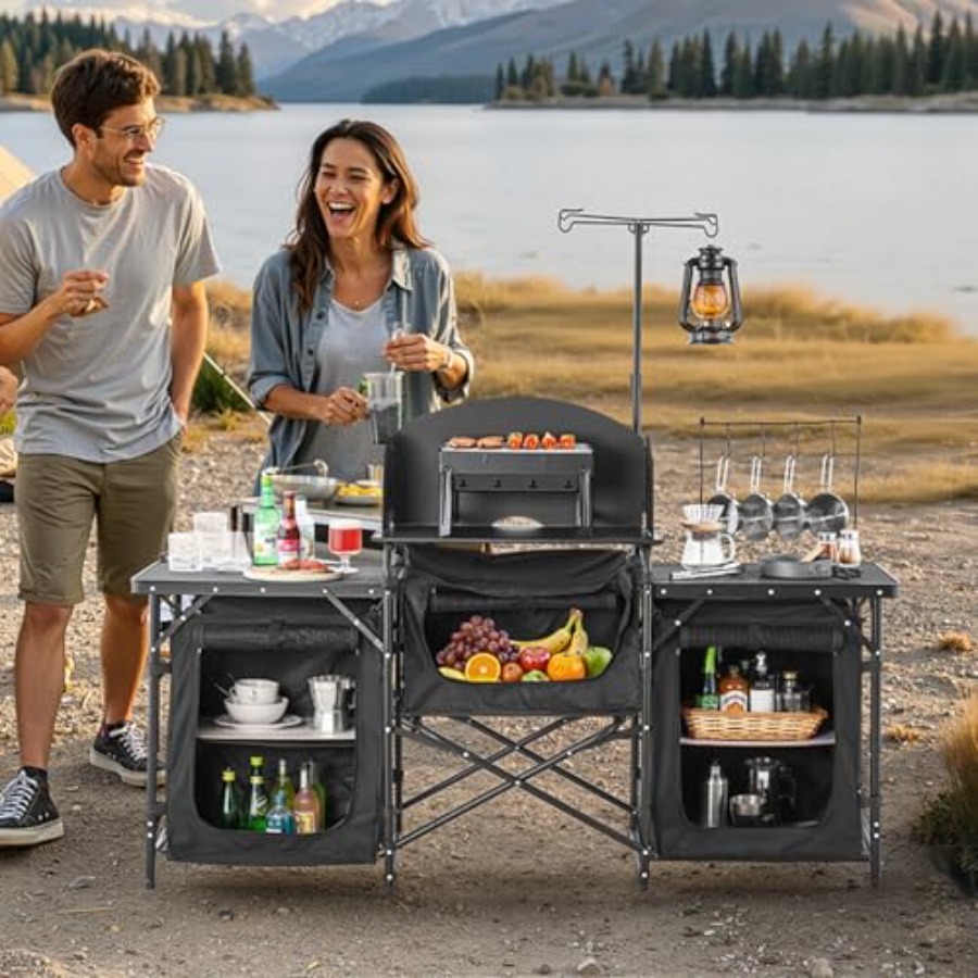 Table de cuisine de camping, t - Camping Cooking Cupboard avis et prix